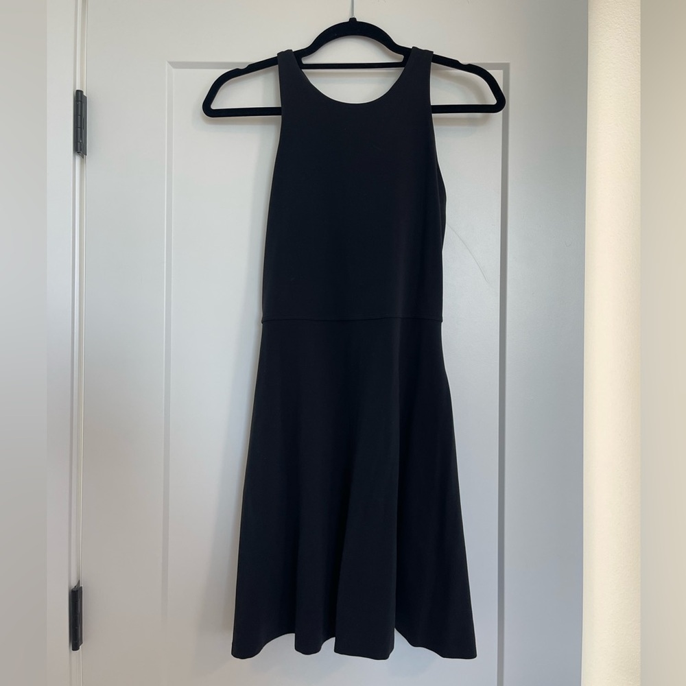 Like New Athleta Classic Black Midi Tennis Dress